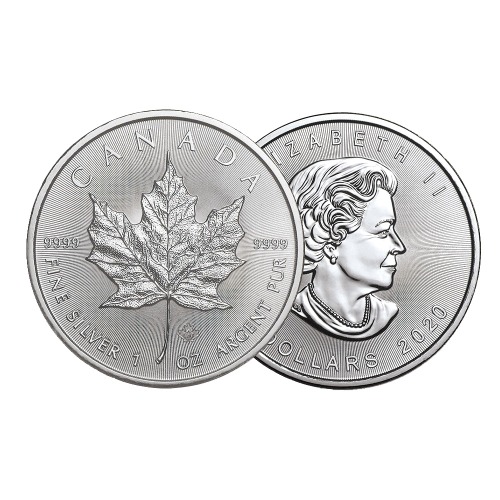 2020 1온스 실버 메이플 불리온 주화(Coin) 5$(CAD) 25ea