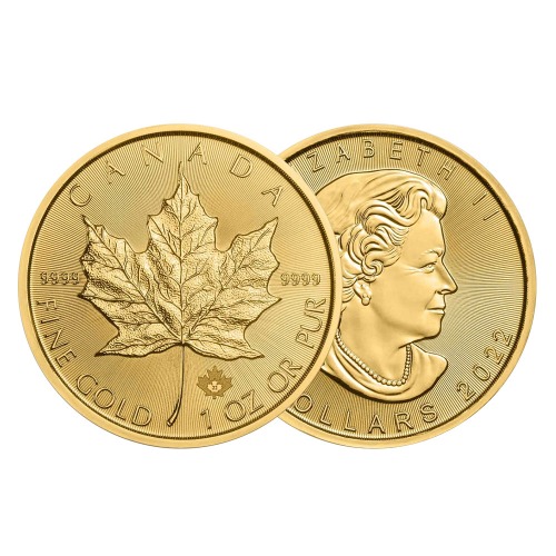 2022 1온스 골드 메이플 리프 불리온 주화(Coin) 50$(CAD)